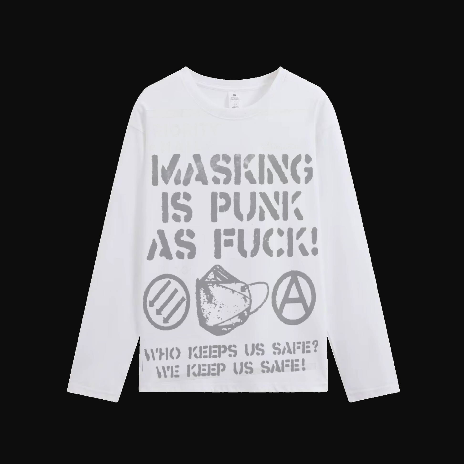 PUNK F*CK LONG-SLEEVE SHIRT